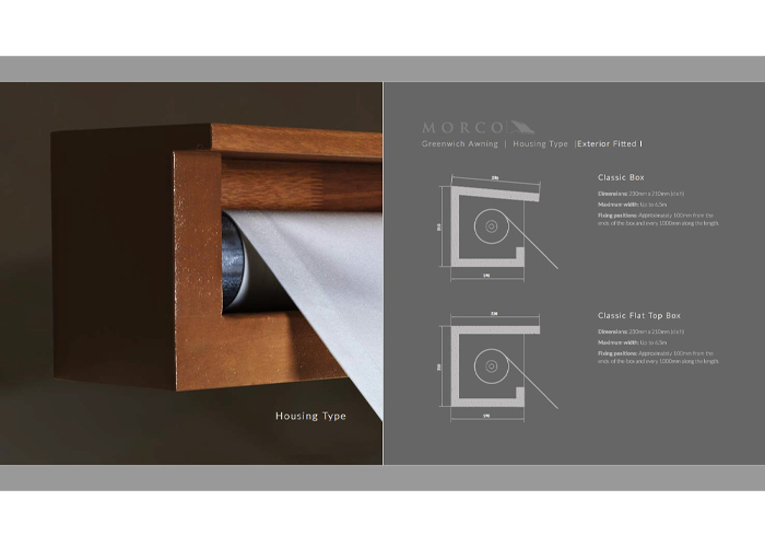 Awning Brochure by Morco-Housing Types