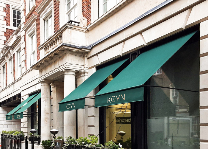  Awning Design for Koyn in London