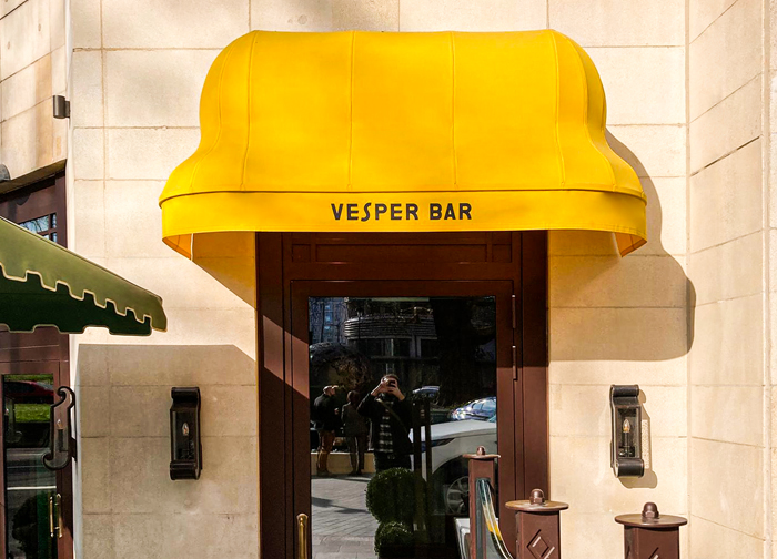 Bespoke Canopy for Vesper Bar