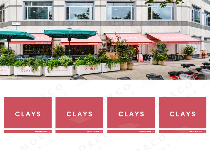  Branded Awning Clays