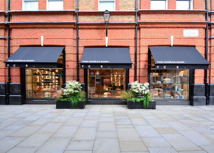 Branded Awnings for The Conran Shop