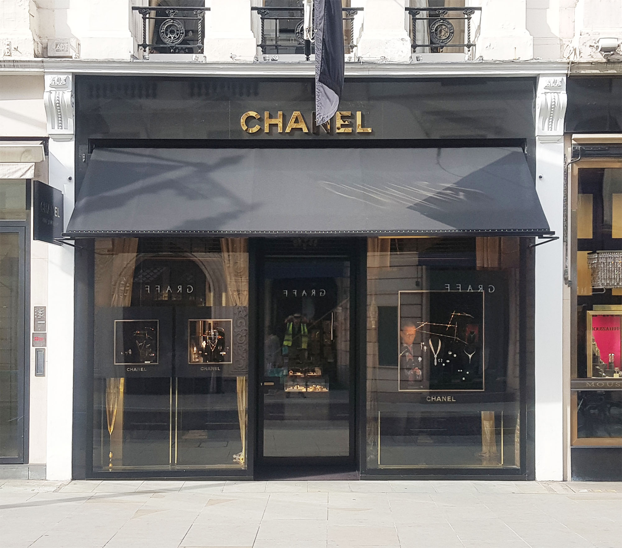 Victorian awning Chanel