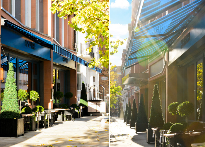  Restaurant Awnings for George House