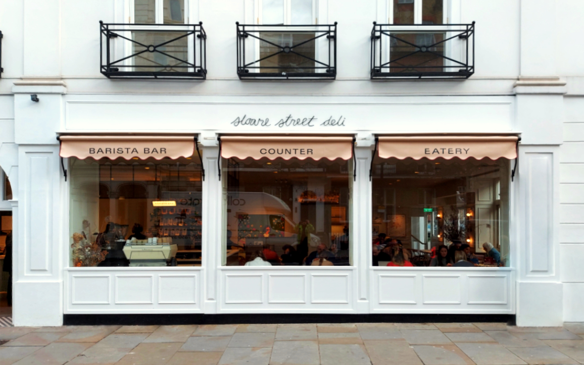 Greenwich® Awnings for Sloane Street Deli