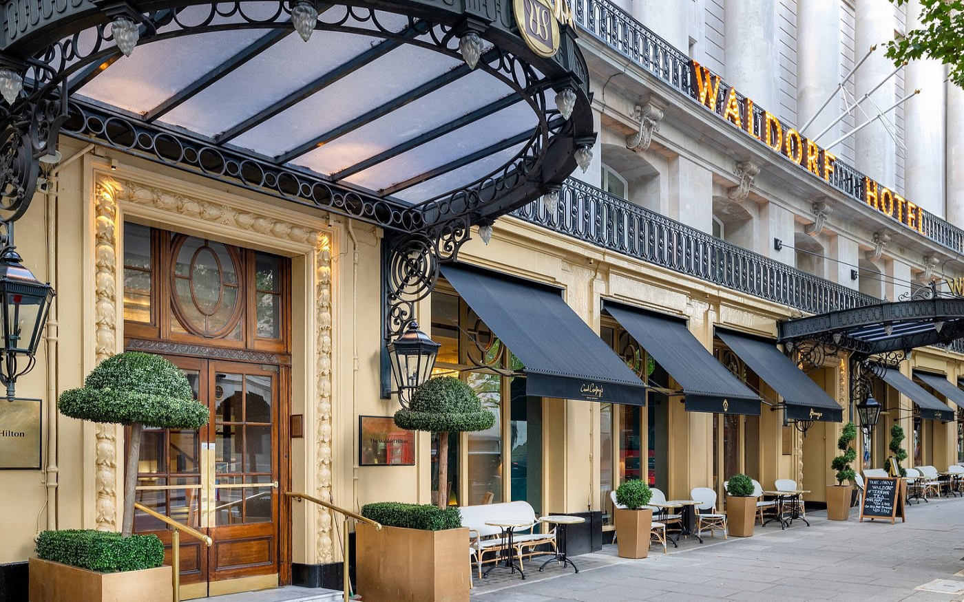 Victorian Awnings at the Waldorf Hotel