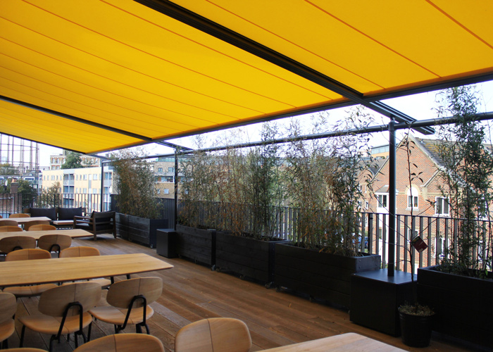 Bellfort Terrace Awning - Extended