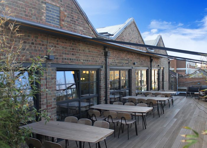 Bellfort Terrace Awning - Retracted