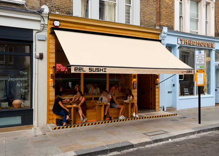 Victorian Awning Eel Sushi