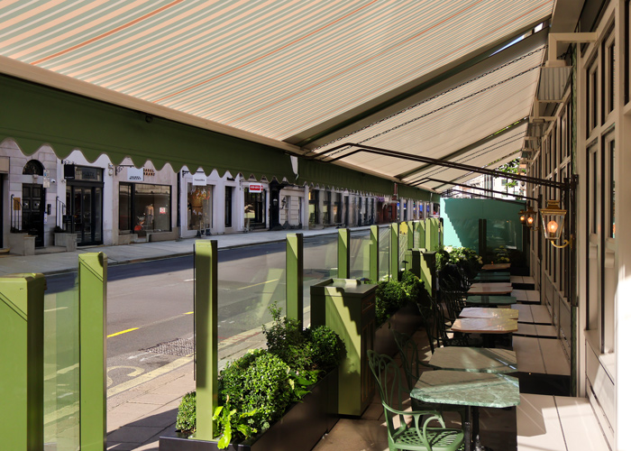 Bespoke Victorian Awnings with Junction Rollers