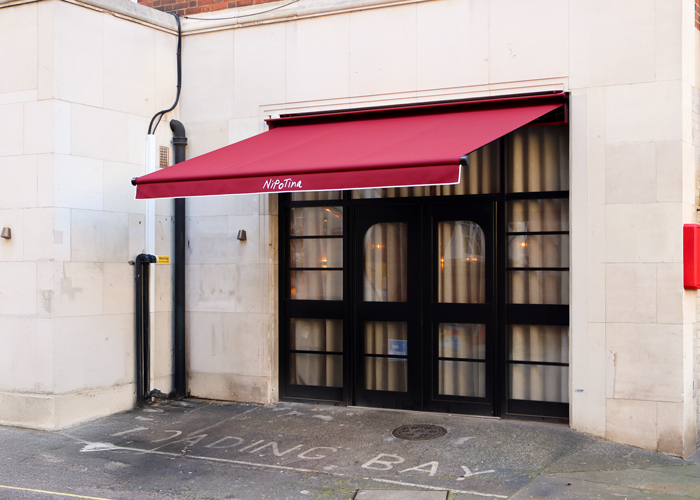 Greenwich Cantilever Awning South Audley Street