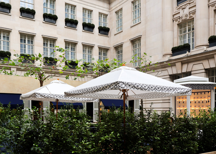 Panel Canopies & Parasols for Rosewood Hotel 