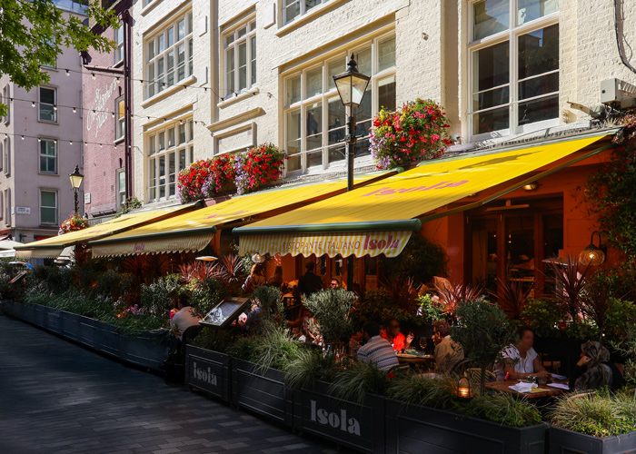 Folding-Arm Awning Recover