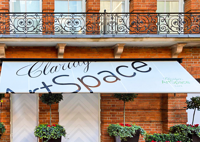 Morco Claridge's Greenwich Awning Branding