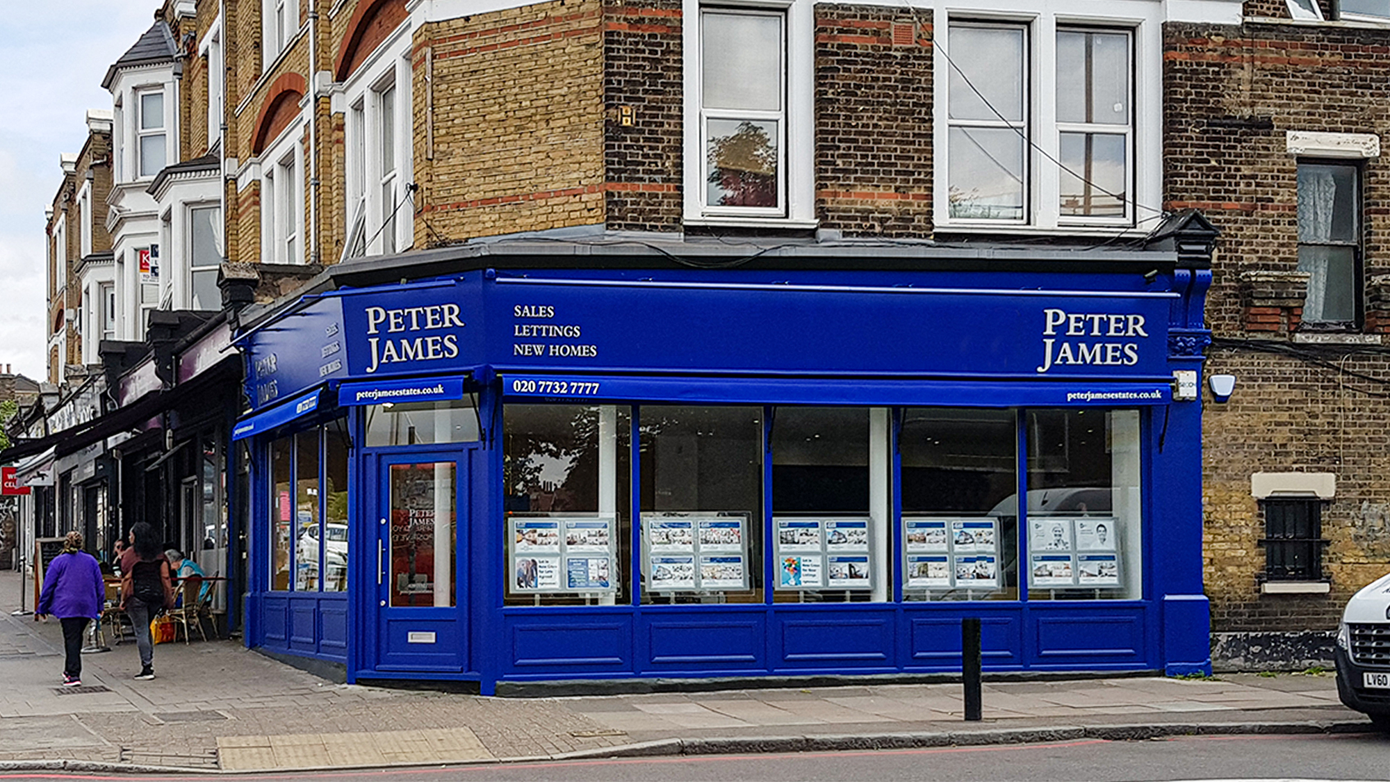 Greenwich awnings Peter James