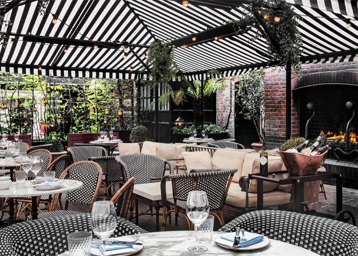 Shop Terrace Awning Chiltern Firehouse