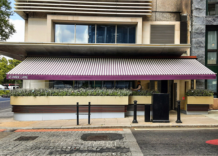  Striped Awnings recovers