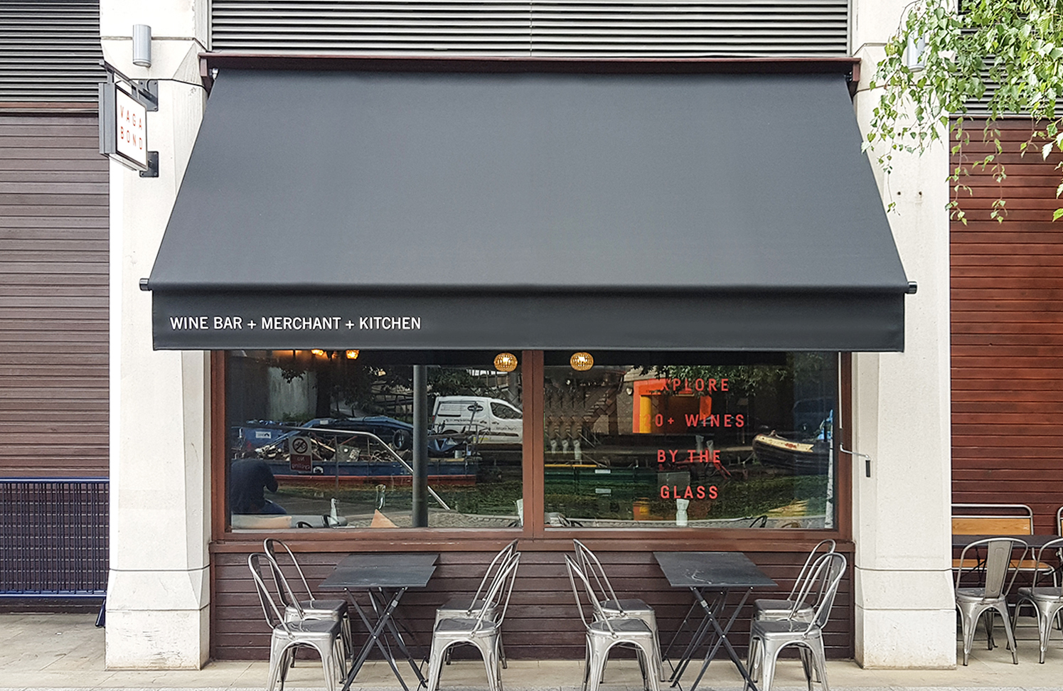 vagabond wines Greenwich awnings