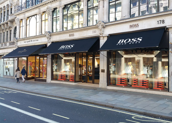  shop branded awnings in United Kingdom 