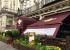 Victorian Awning® creating outdoor dining area for Hard Rock Cafe