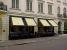 Victorian Awnings at Isabel restaurant, with bespoke branding